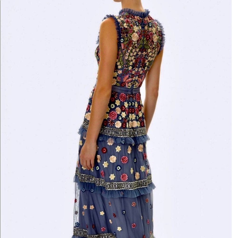 Tulle embroidered gown, Needle & Thread